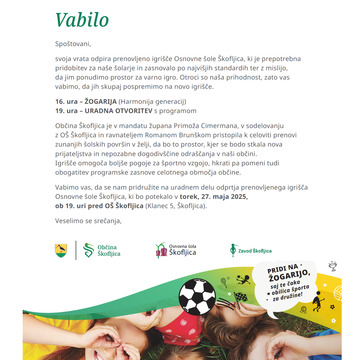 VABILO ŽOGARIJA 2025